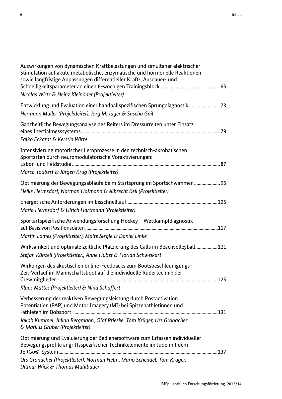 Vorschau BISp-Jahrbuch Forschungsförderung 2013/14 Seite 7