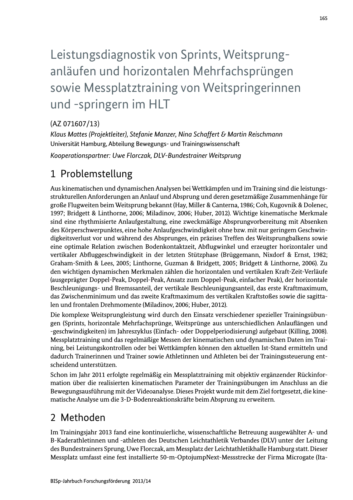 Vorschau BISp-Jahrbuch Forschungsförderung 2013/14 Seite 166