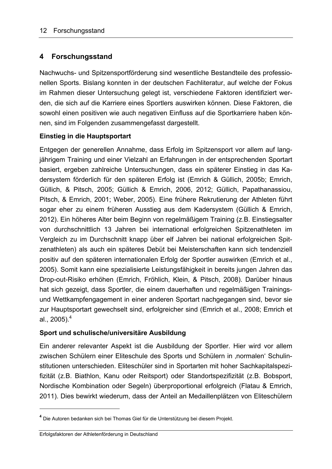 Vorschau Erfolgsfaktoren der Athletenförderung in Deutschland Seite 20