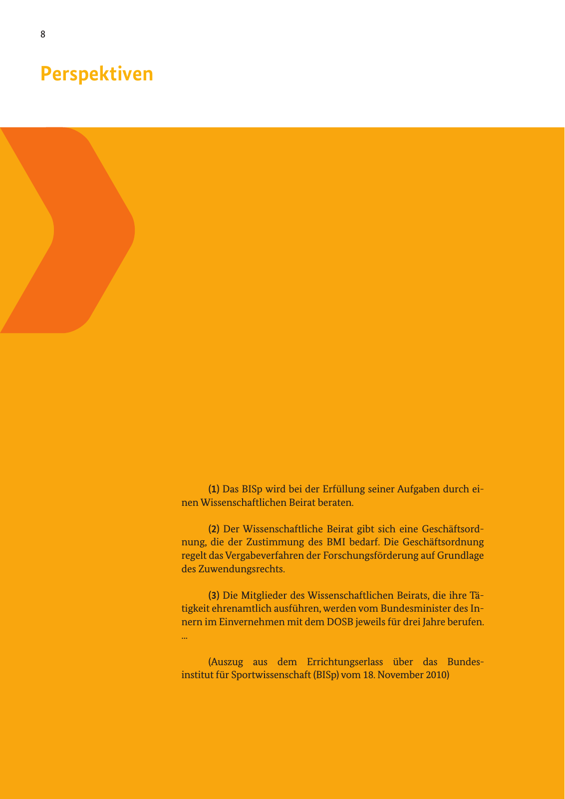 Vorschau BISp-Report 2014/15 : Bilanz und Perspektiven Seite 10