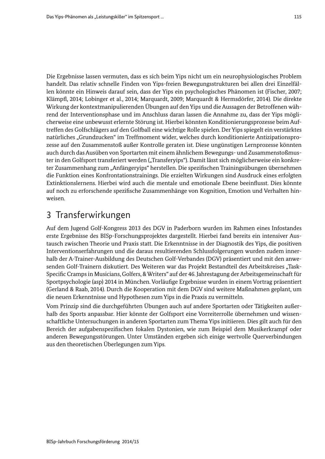 Vorschau Jahrbuch 2014/15 Seite 116
