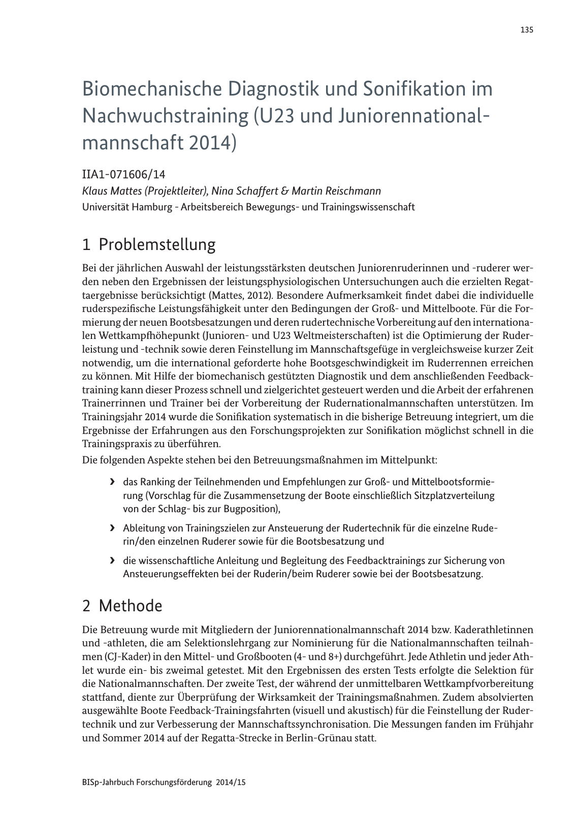 Vorschau Jahrbuch 2014/15 Seite 136