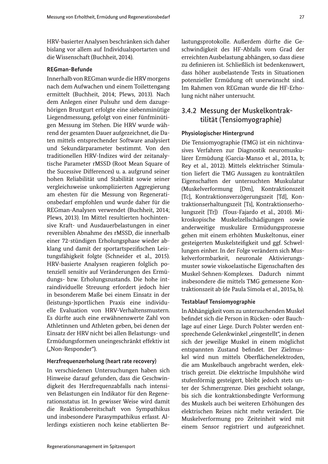 Vorschau Handreichung Regmann / Regenerationsmanagement im Spitzensport Seite 28