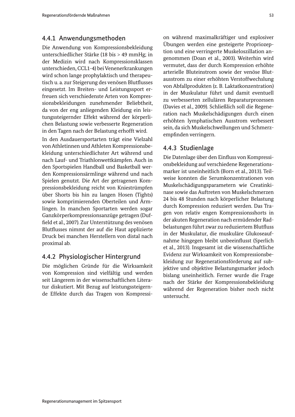 Vorschau Handreichung Regmann / Regenerationsmanagement im Spitzensport Seite 54
