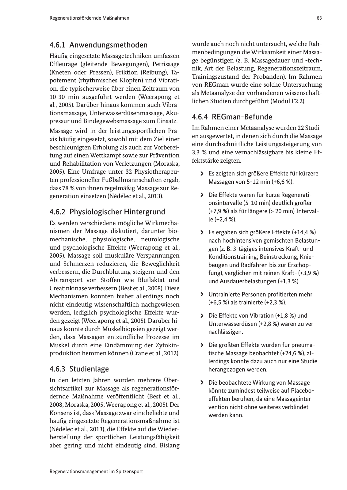 Vorschau Handreichung Regmann / Regenerationsmanagement im Spitzensport Seite 64