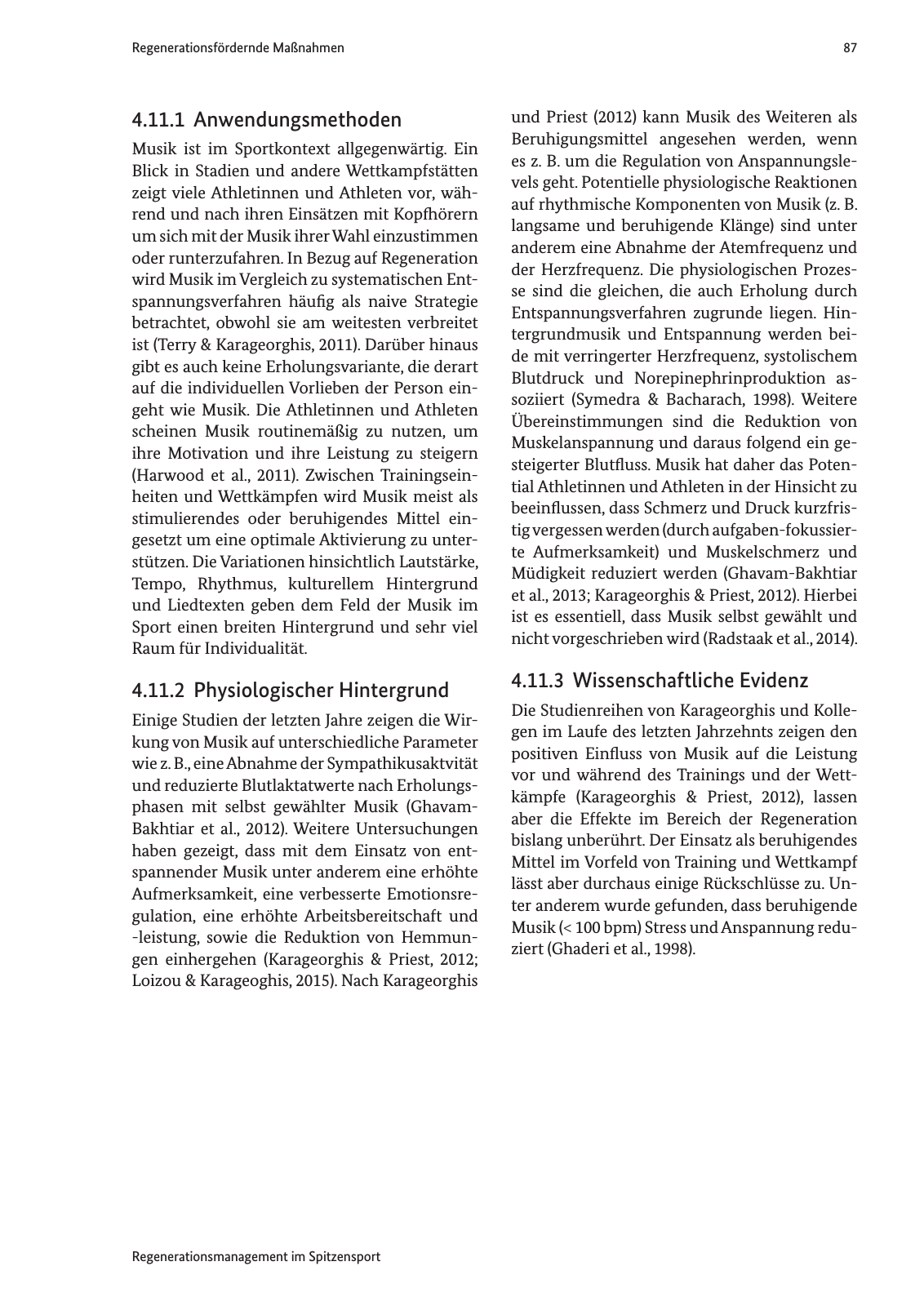Vorschau Handreichung Regmann / Regenerationsmanagement im Spitzensport Seite 88
