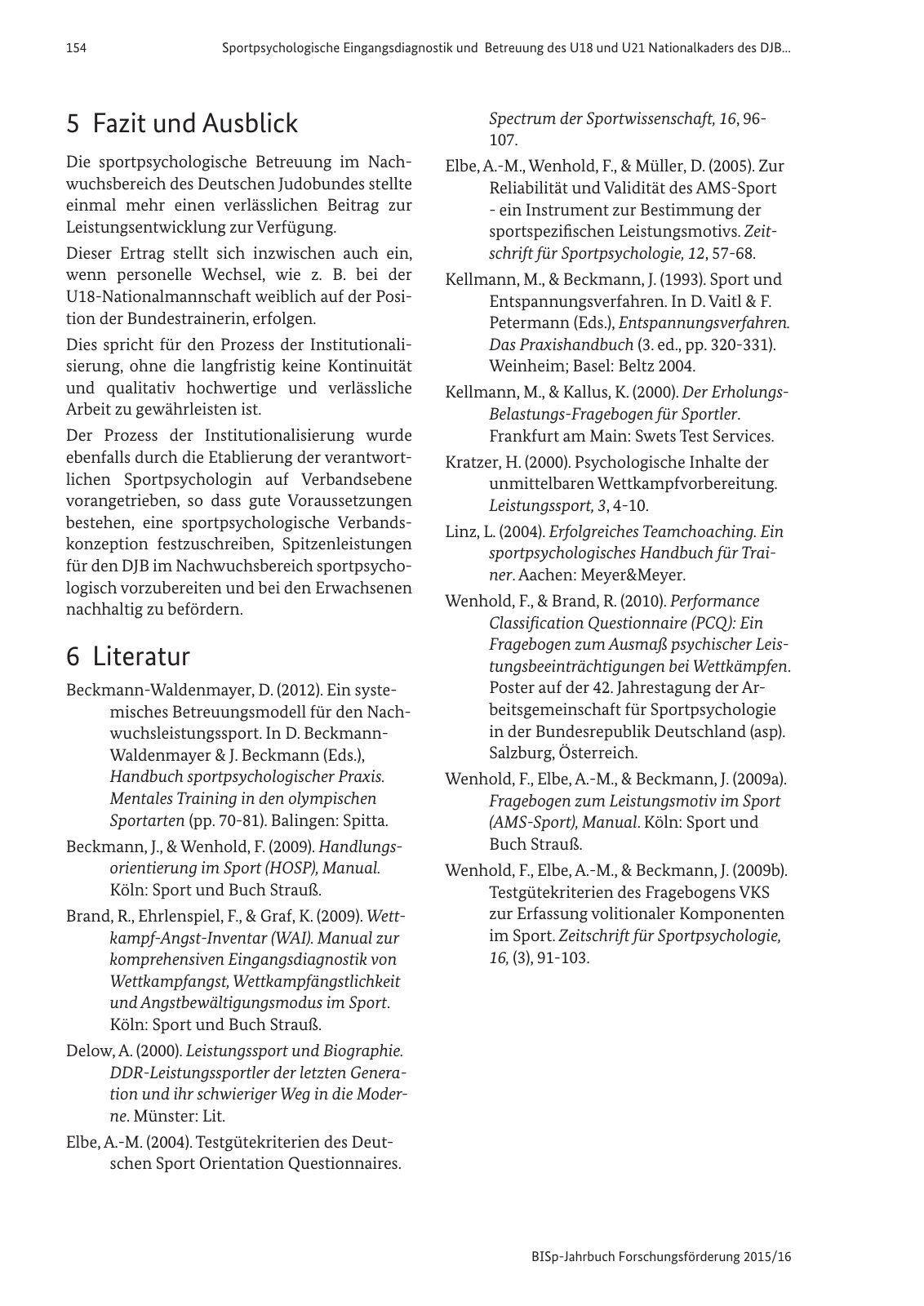 Vorschau BISp-Jahrbuch Forschungsförderung 2015/16 Seite 156