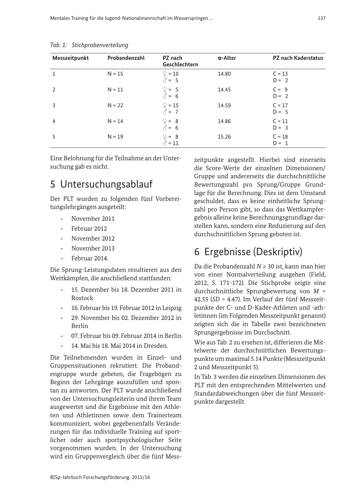Vorschau BISp-Jahrbuch Forschungsförderung 2015/16 Seite 139