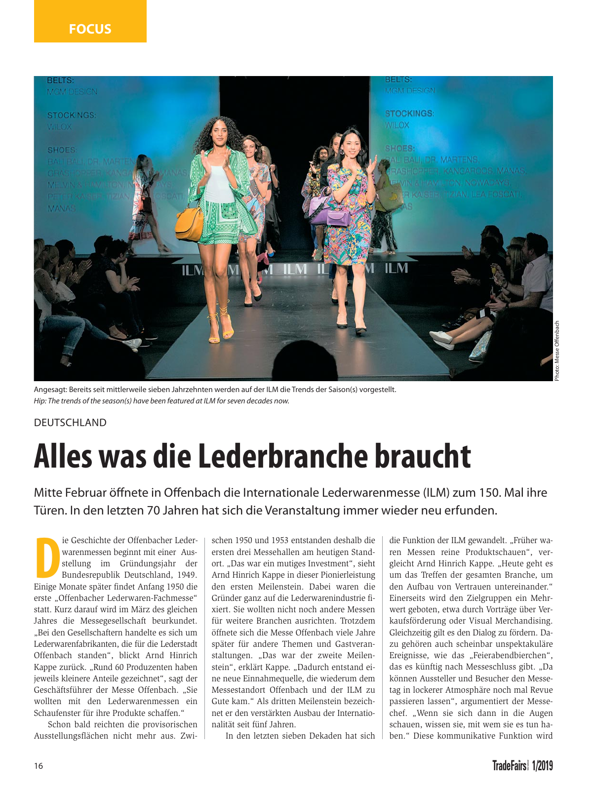 Vorschau TFI Trade-Fairs-International 01/2019 Seite 16