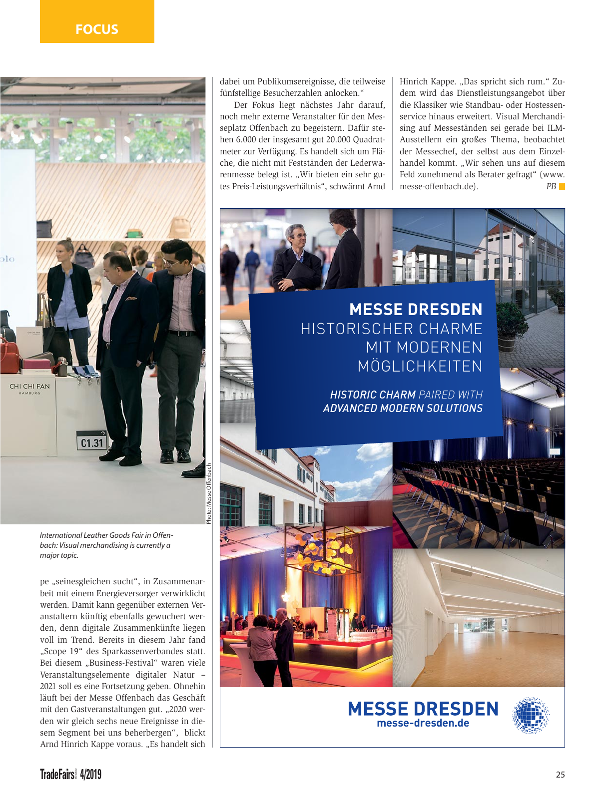 Vorschau TFI Trade-Fairs-International 04/2019 Seite 25
