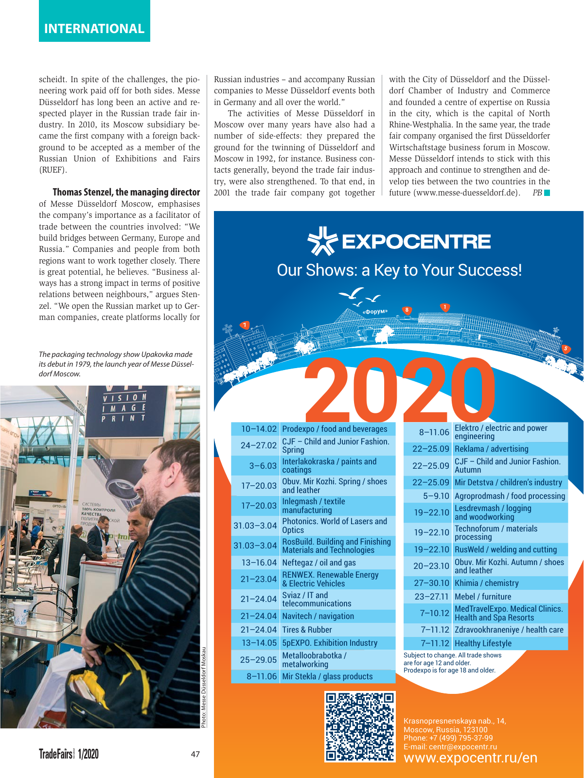 Vorschau TFI Trade-Fairs-International 01/2020 Seite 47