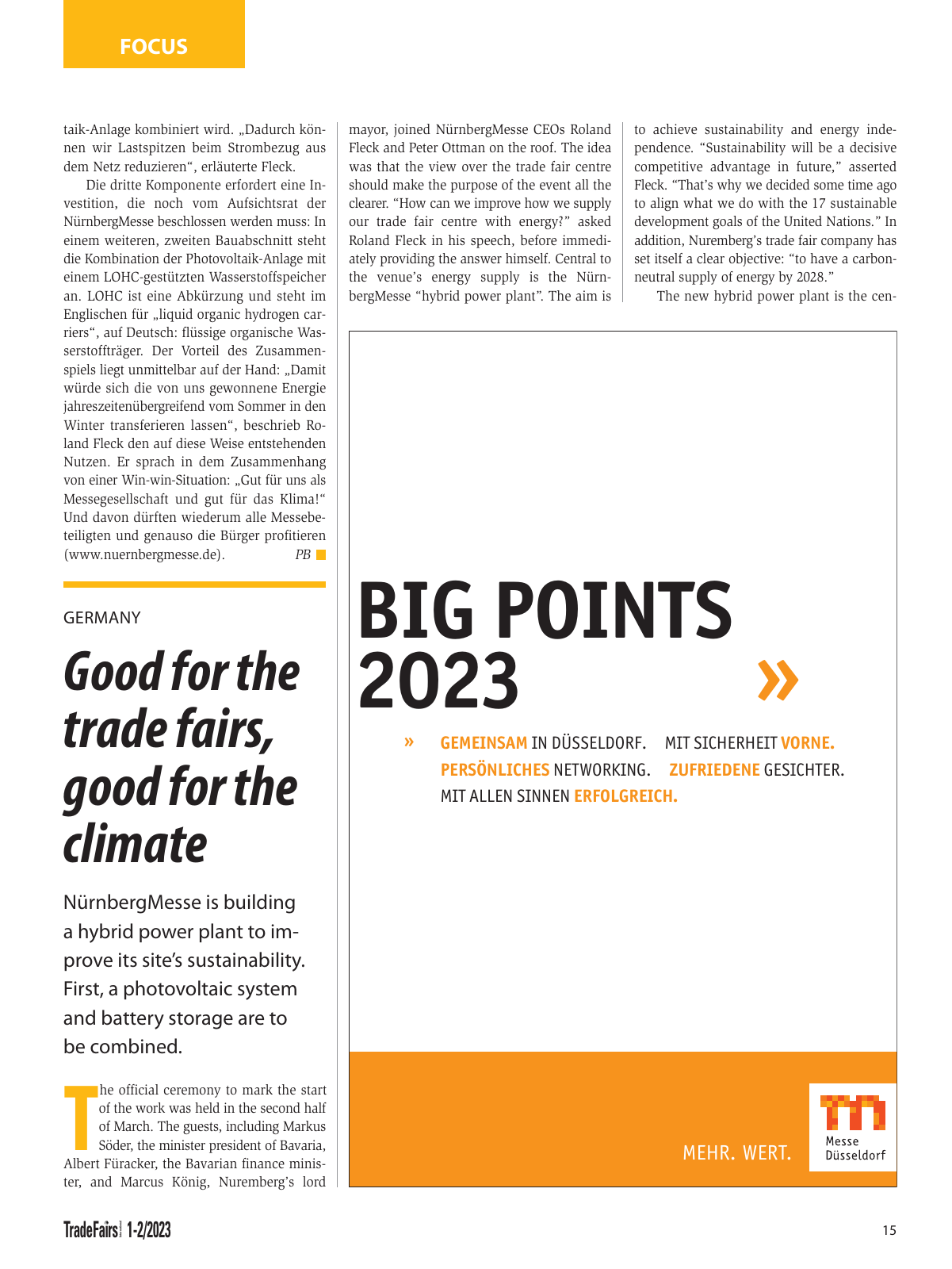 Vorschau TFI Trade-Fairs-International 01/2023 Seite 15