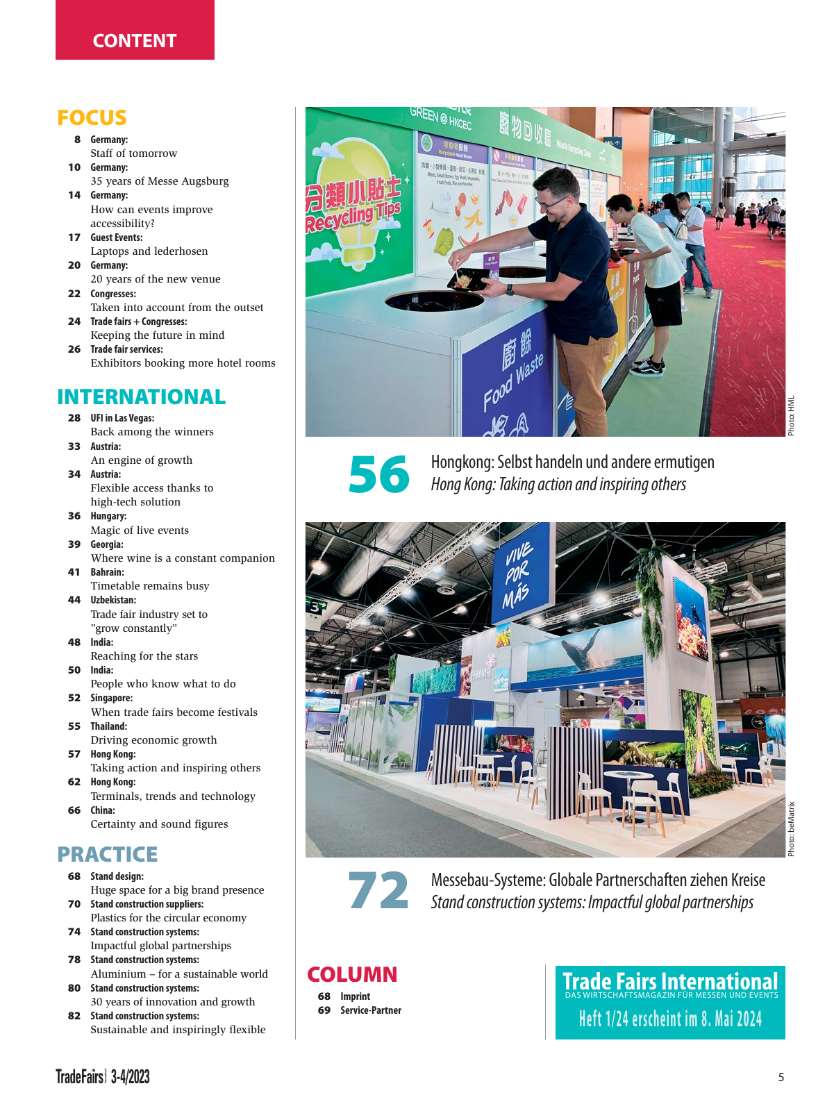 Vorschau TFI Trade-Fairs-International 03/2023 Seite 5