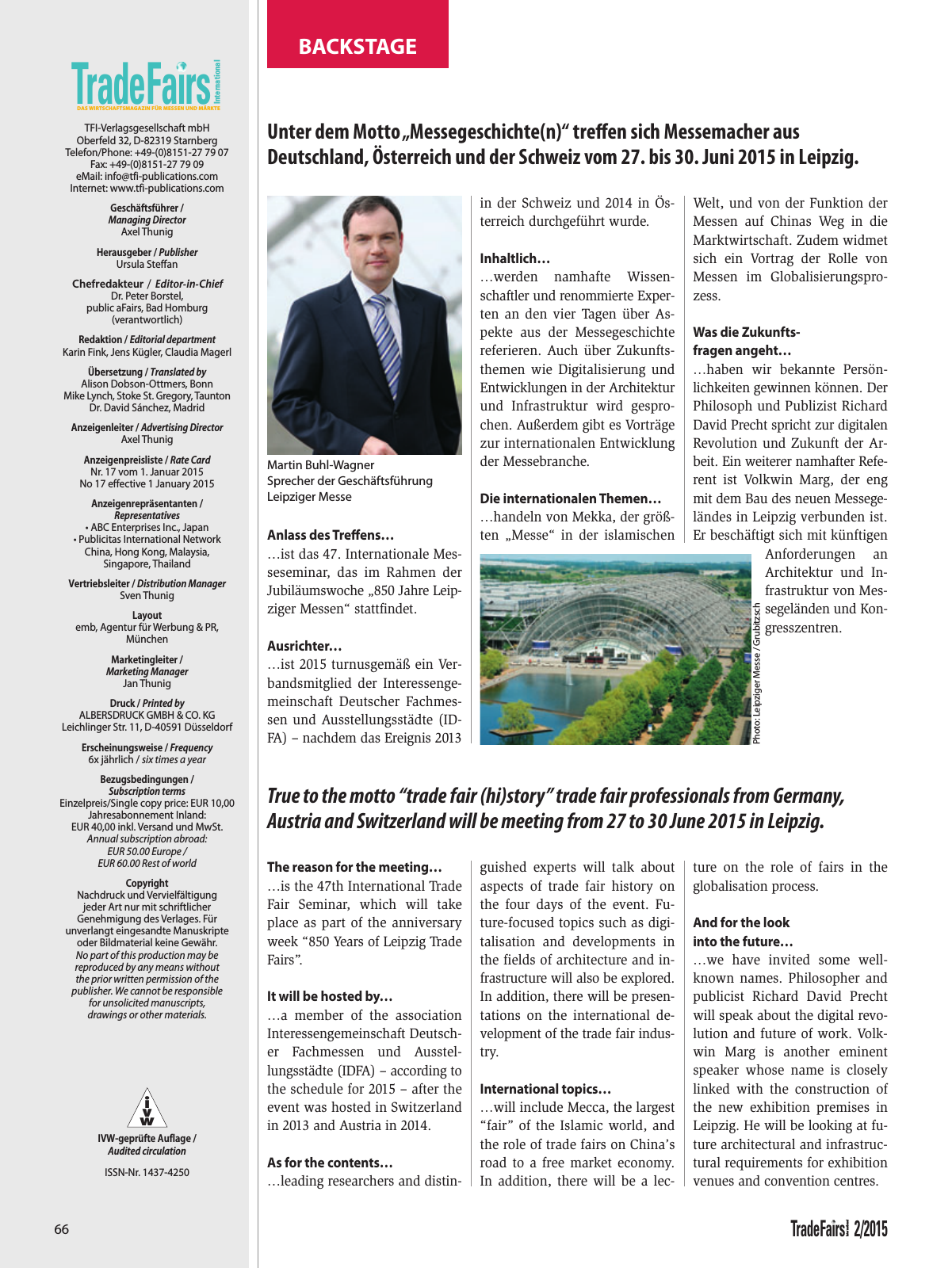 Vorschau TFI Trade-Fairs-International 02/2015 Seite 66