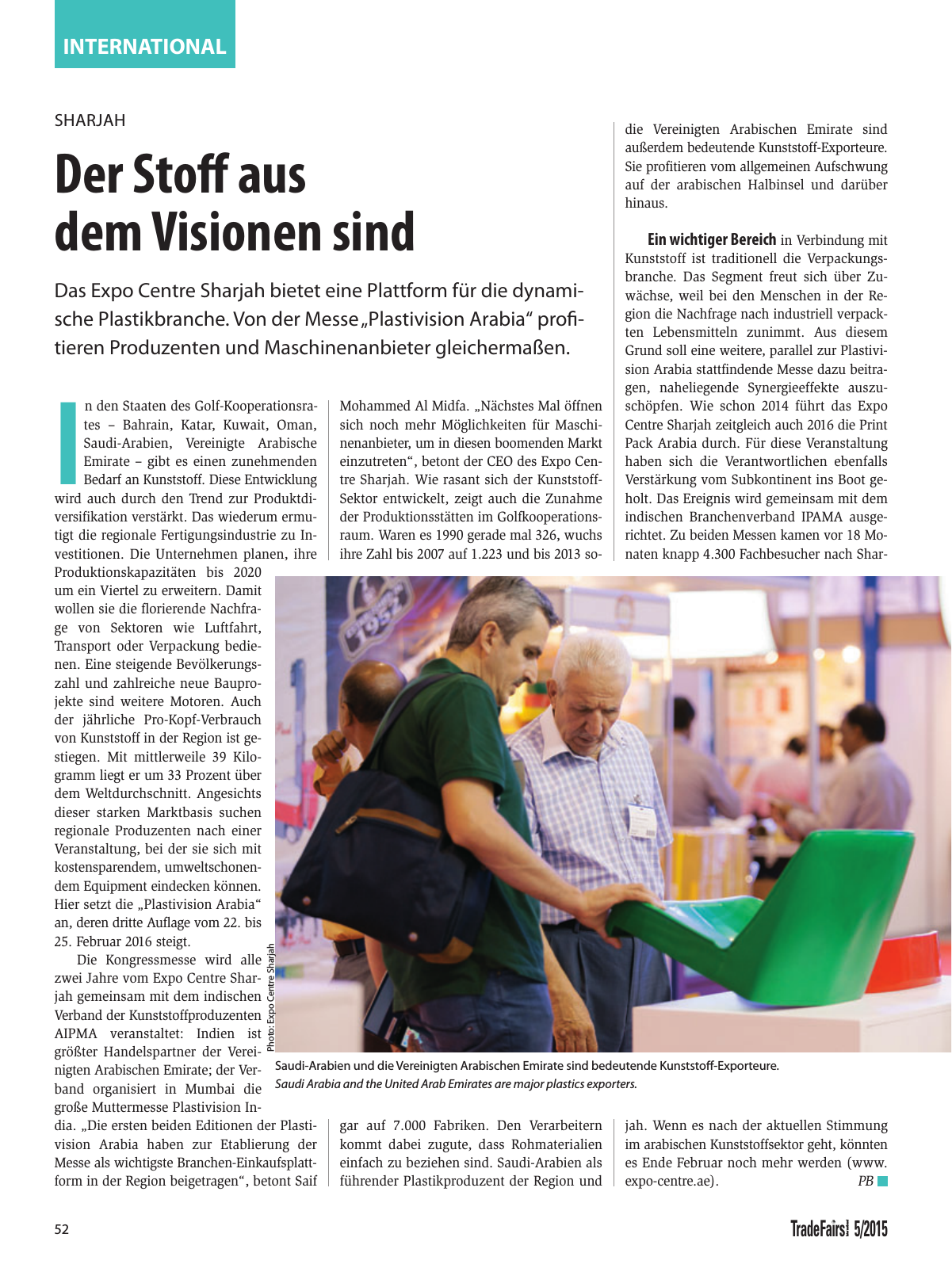 Vorschau TFI Trade-Fairs-International 05/2015 Seite 52