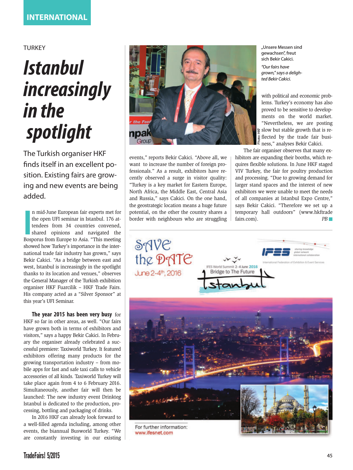Vorschau TFI Trade-Fairs-International 05/2015 Seite 45
