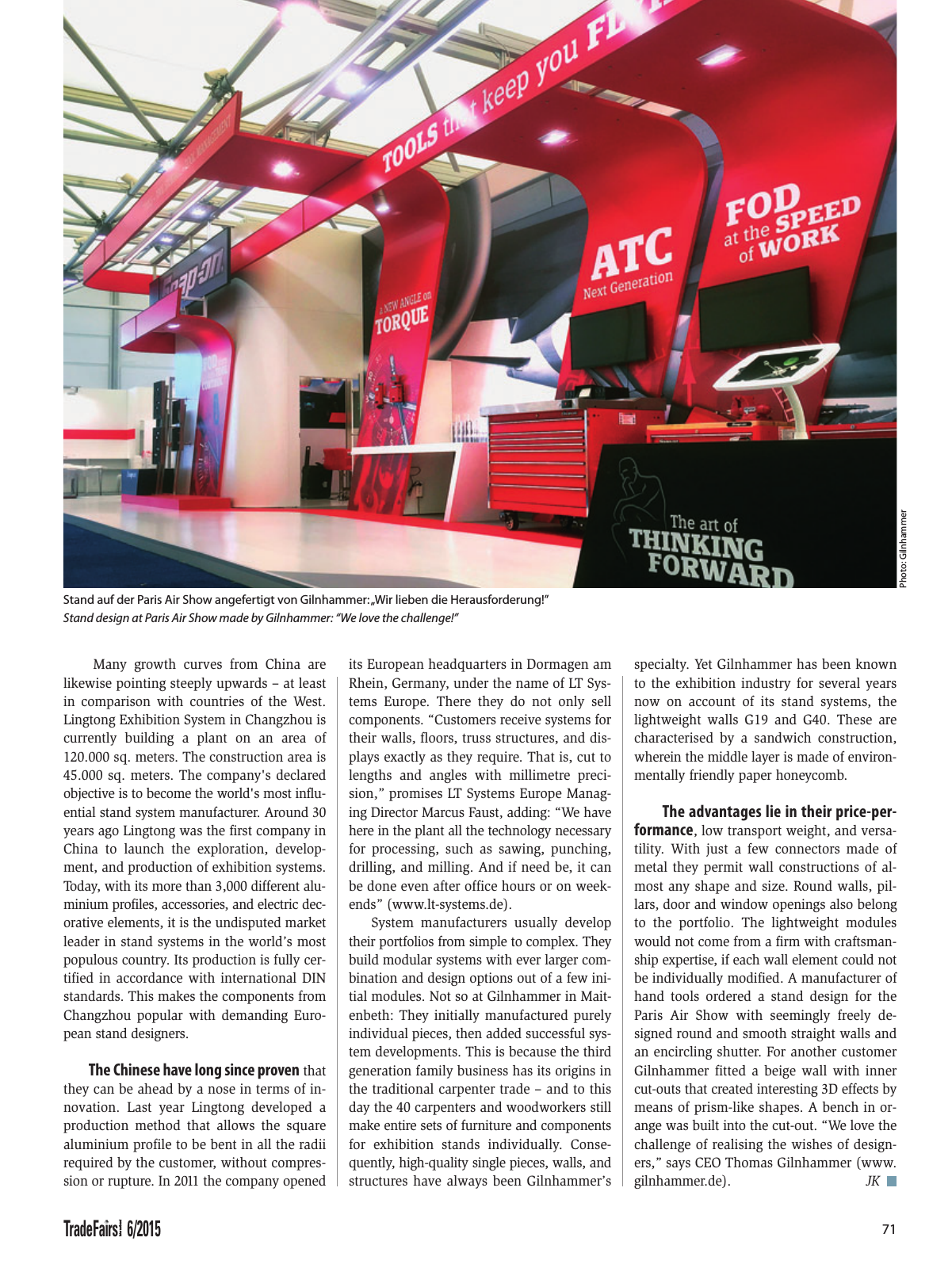 Vorschau TFI Trade-Fairs-International 06/2015 Seite 71