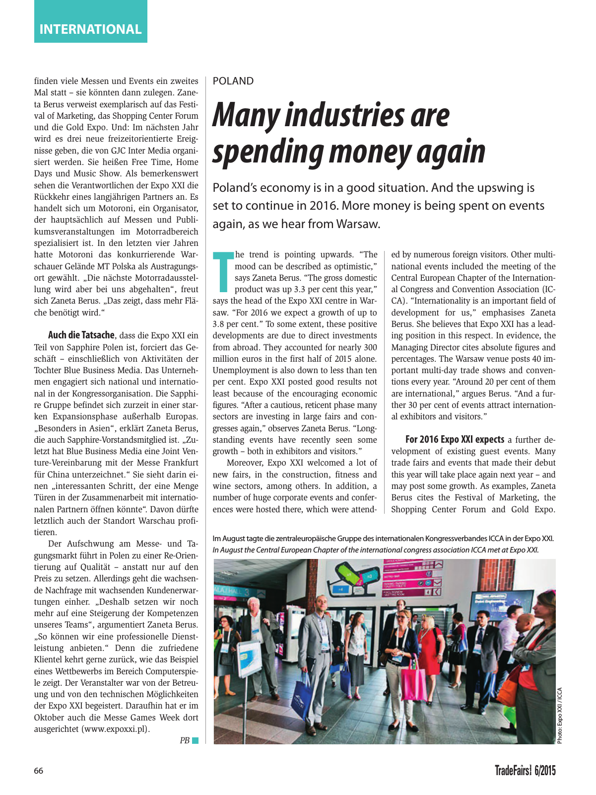 Vorschau TFI Trade-Fairs-International 06/2015 Seite 66
