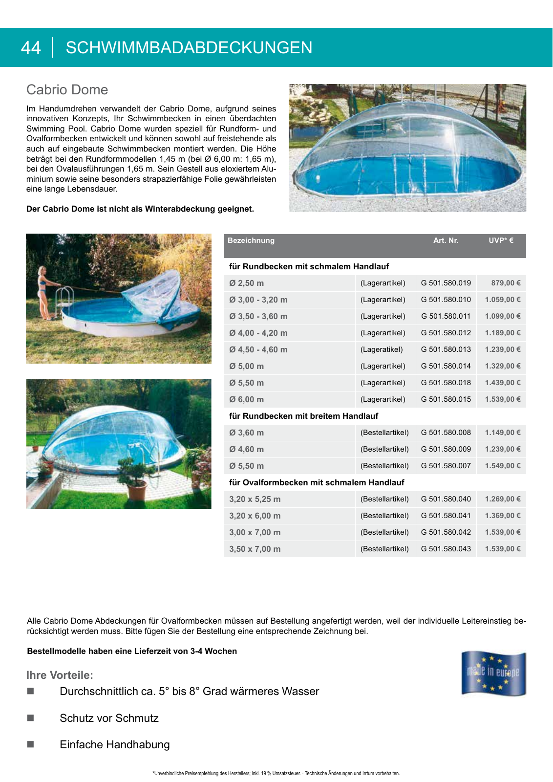 Vorschau hobby pool Pooltrends 2018 Seite 44