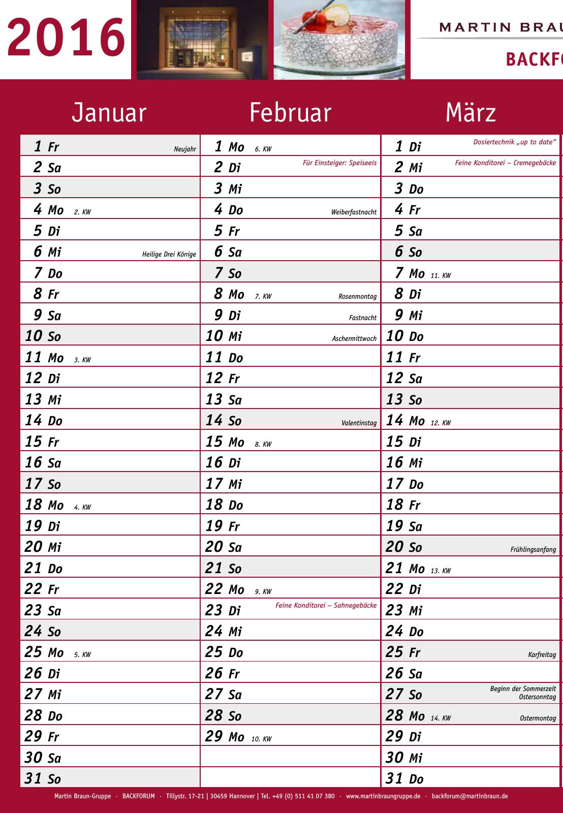 Vorschau Weiterbildungsprogramm 2016 Seite 48