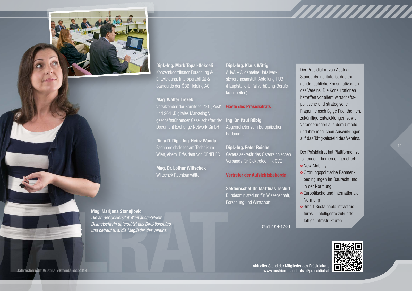Vorschau Austrian Standards Jahresbericht 2014 Seite 11