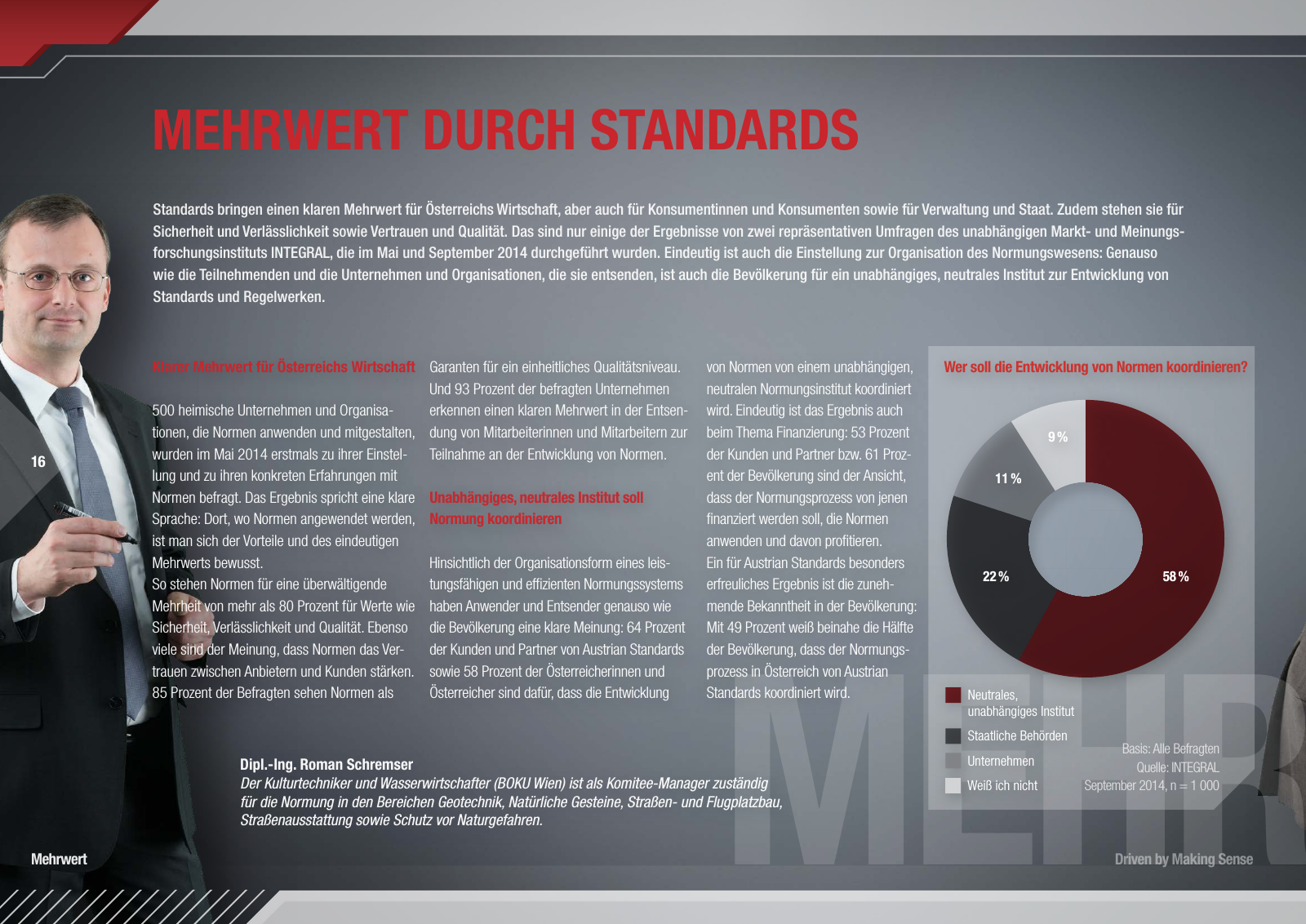 Vorschau Austrian Standards Jahresbericht 2014 Seite 16