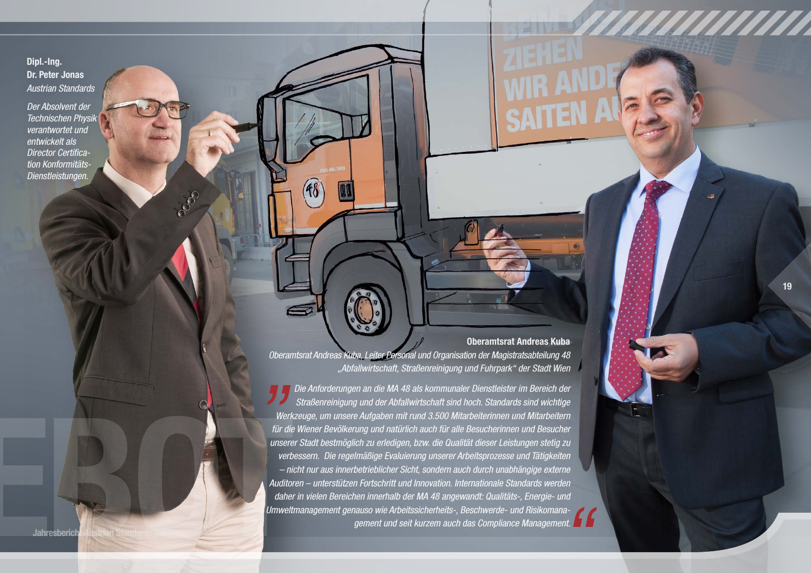 Vorschau Austrian Standards Jahresbericht 2014 Seite 19