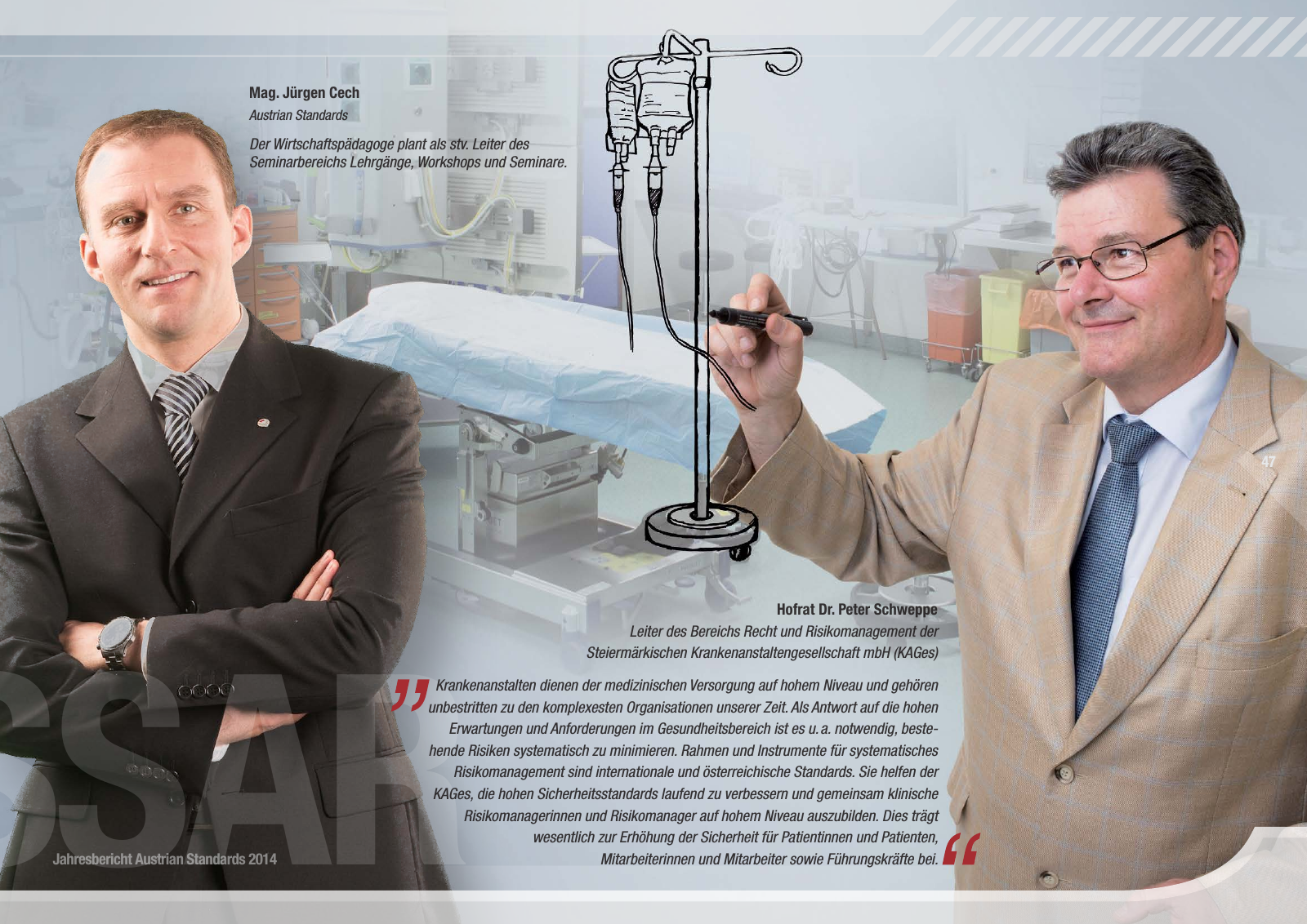 Vorschau Austrian Standards Jahresbericht 2014 Seite 47
