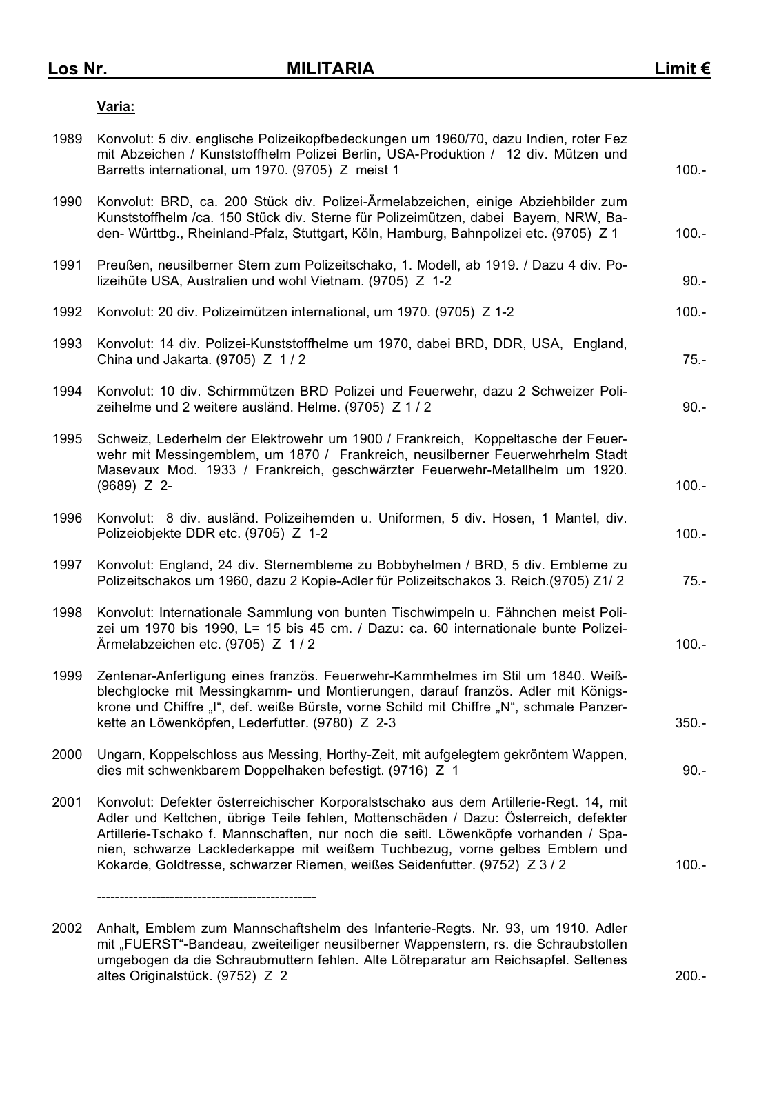 Vorschau Kube 124. Auktion Seite 98