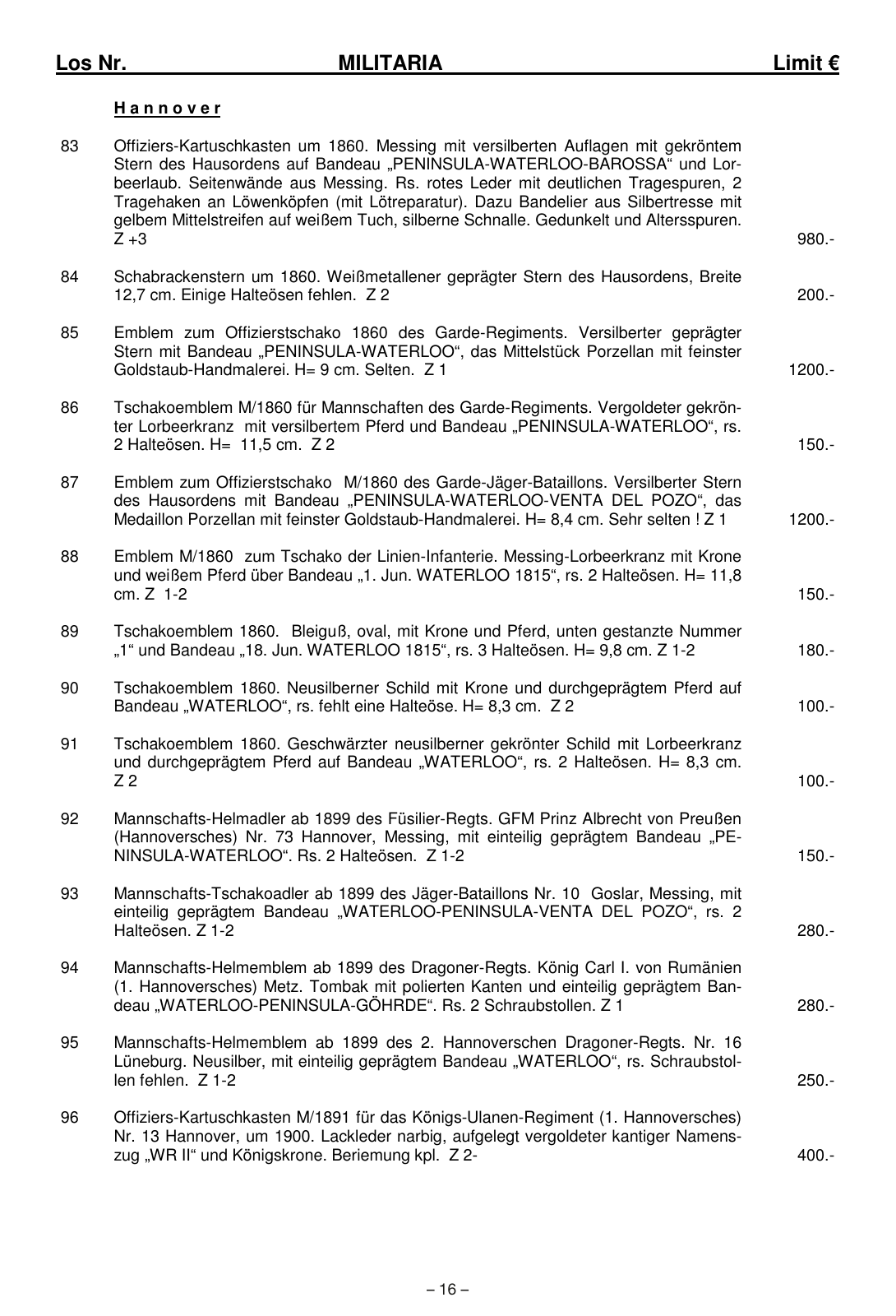 Vorschau Katalog 1 Sonderauktion vom 28. März 2020 Seite 18