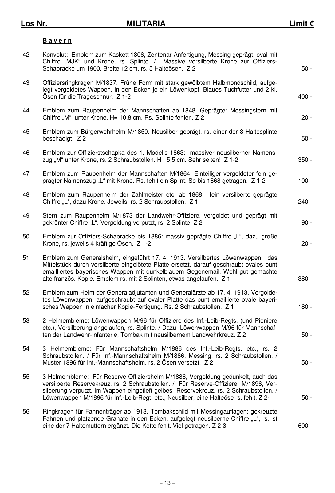 Vorschau Katalog 1 Sonderauktion vom 28. März 2020 Seite 15