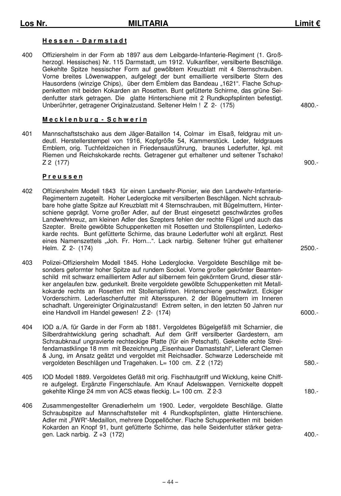 Vorschau Katalog 2 Sonderauktion vom 28. März 2020 Seite 46