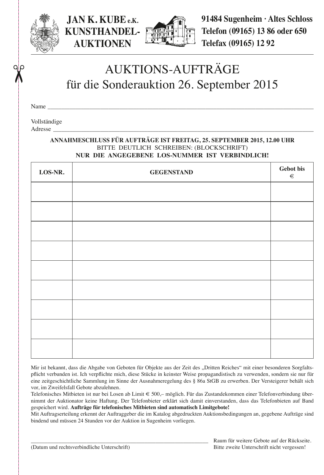 Vorschau SONDERAUKTION 26.09.2015 Bayern Seite 8