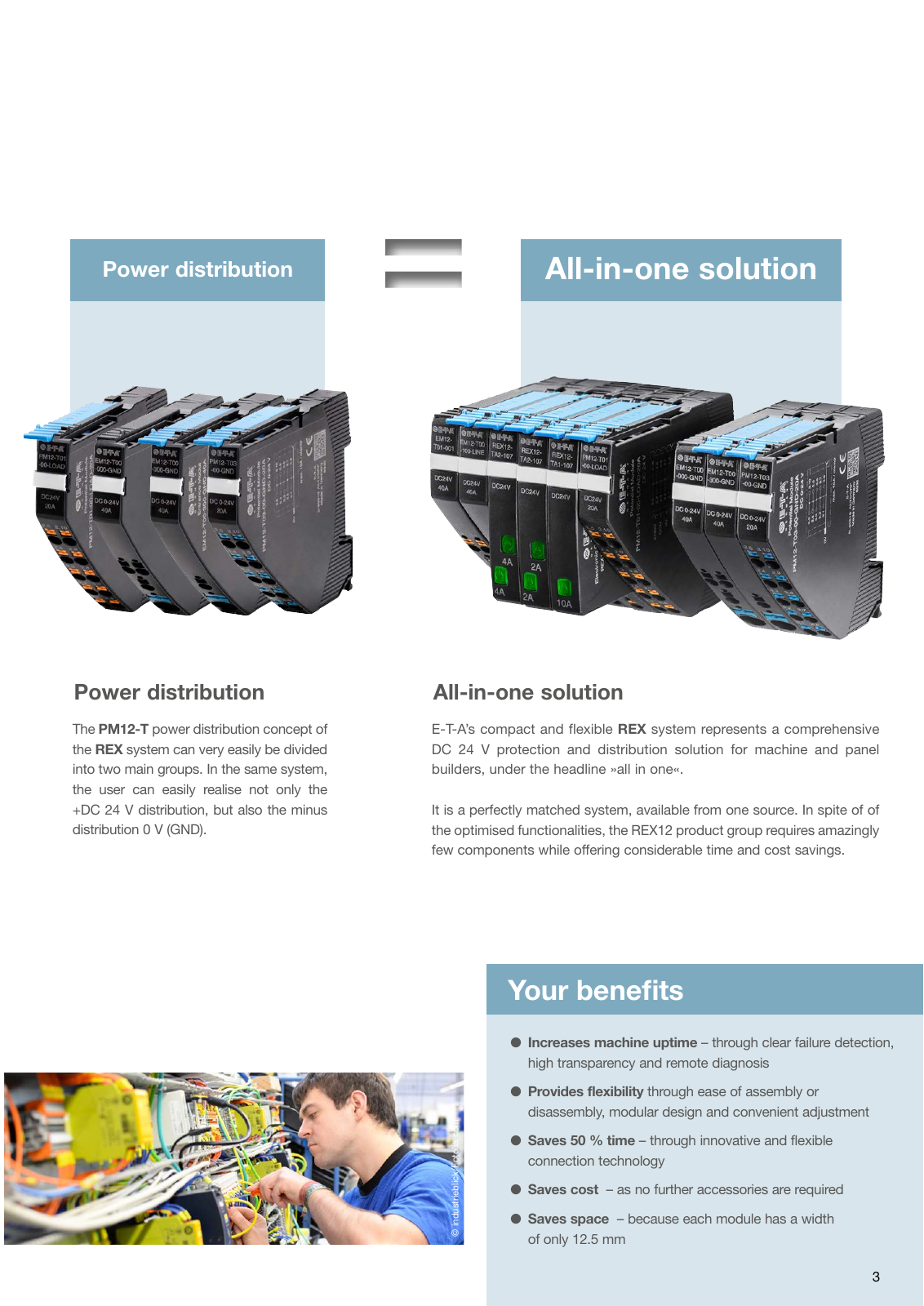 Vorschau Broschüre: The REX system – your all-in-one solution Seite 3