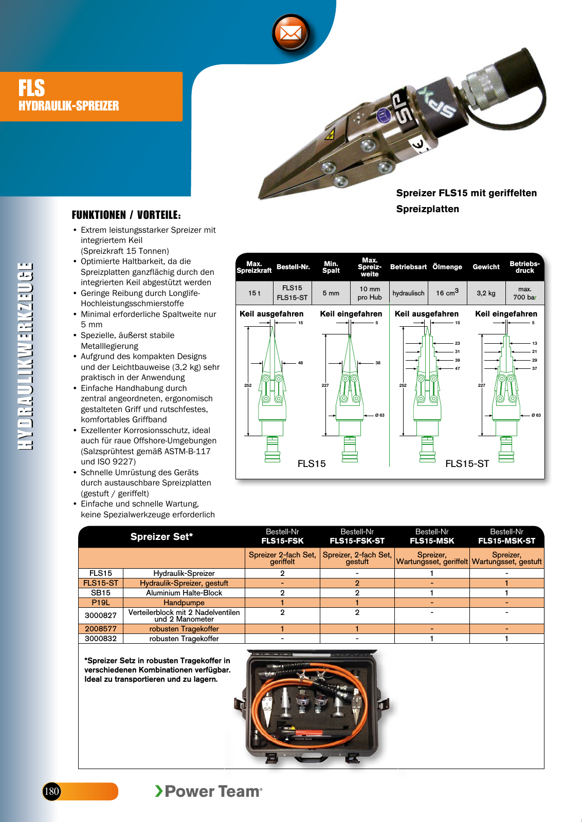 Vorschau HKL Powertools Hydraulik-Werkzeuge Seite 17