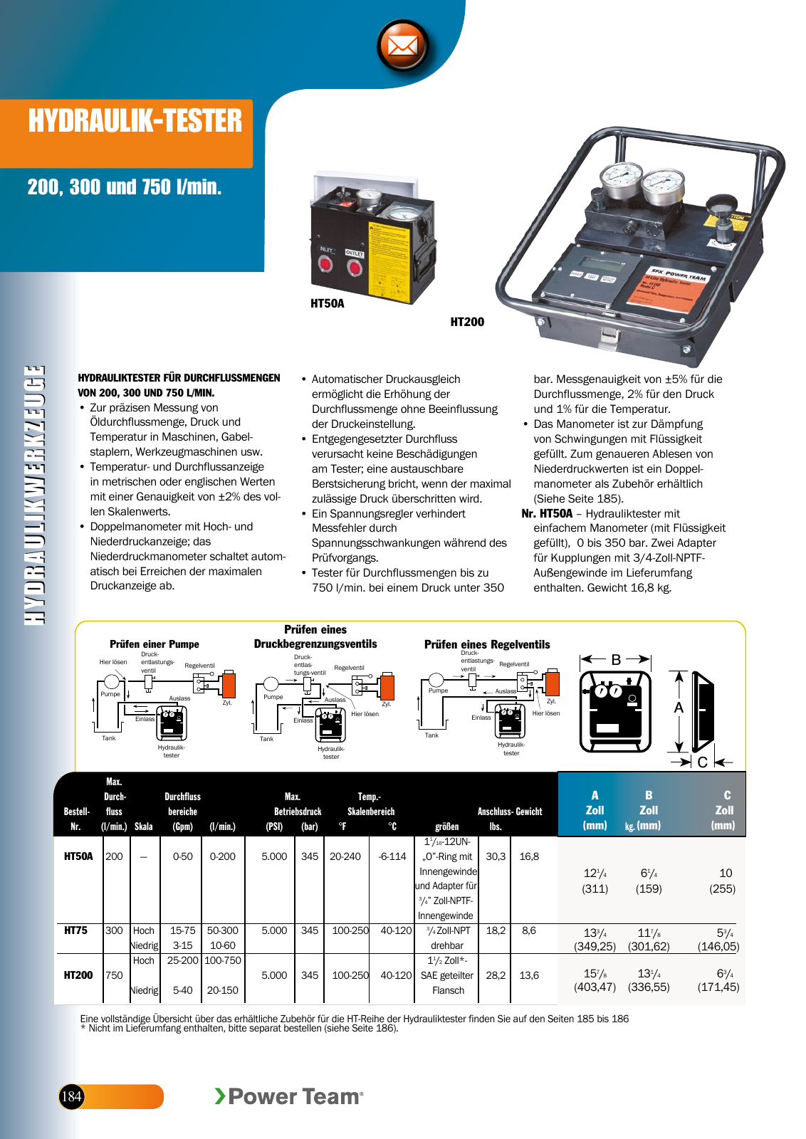 Vorschau HKL Powertools Hydraulik-Werkzeuge Seite 21