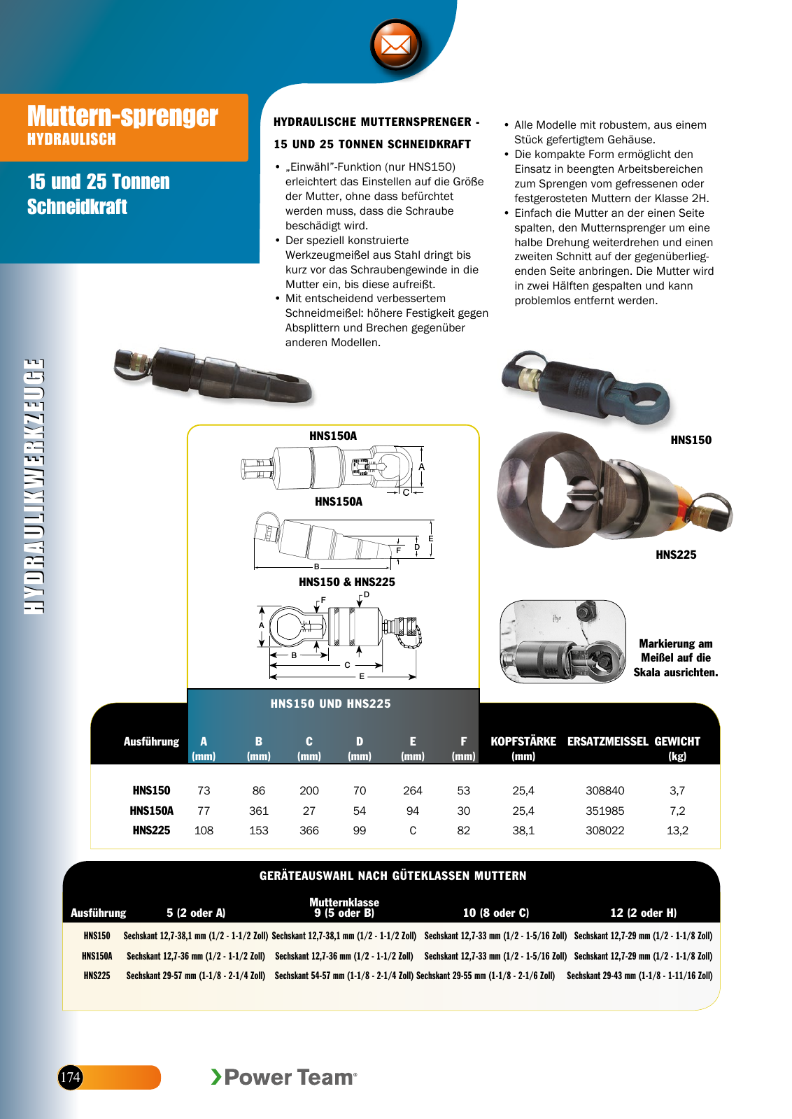 Vorschau HKL Powertools Hydraulik-Werkzeuge Seite 11