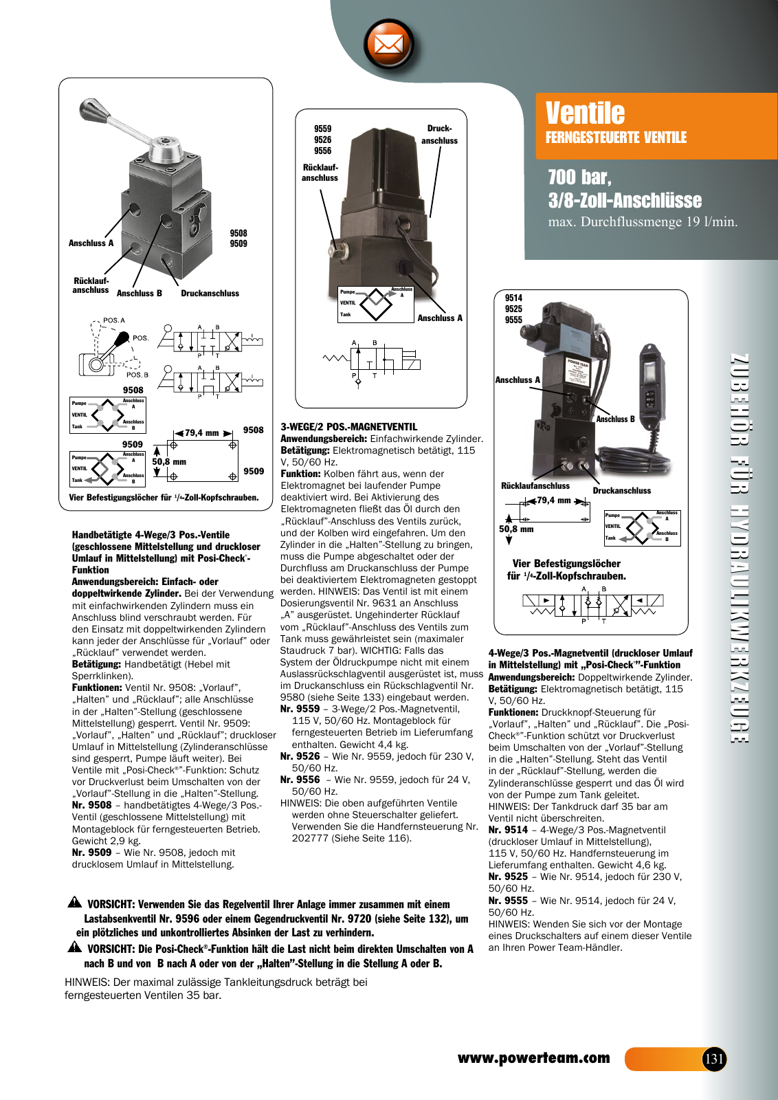 Vorschau HKL Powertools Zubehör Hydraulik-Werkzeuge Seite 12