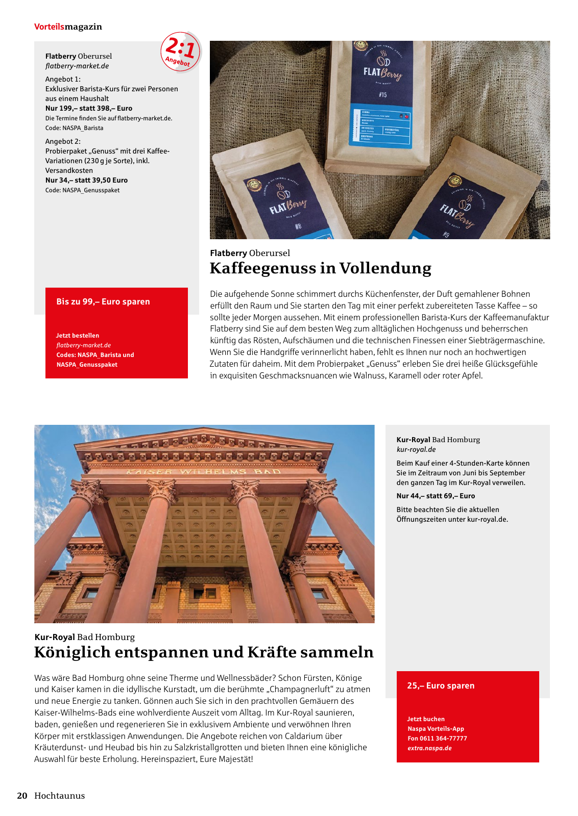 Vorschau Naspa Vorteilsmagazin 2 Seite 20