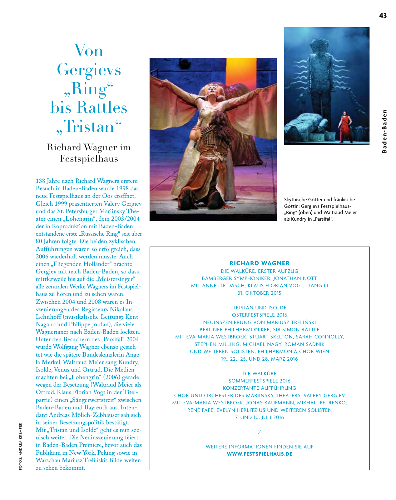 Vorschau Festspielhaus-Magazin 2015 II Seite 43