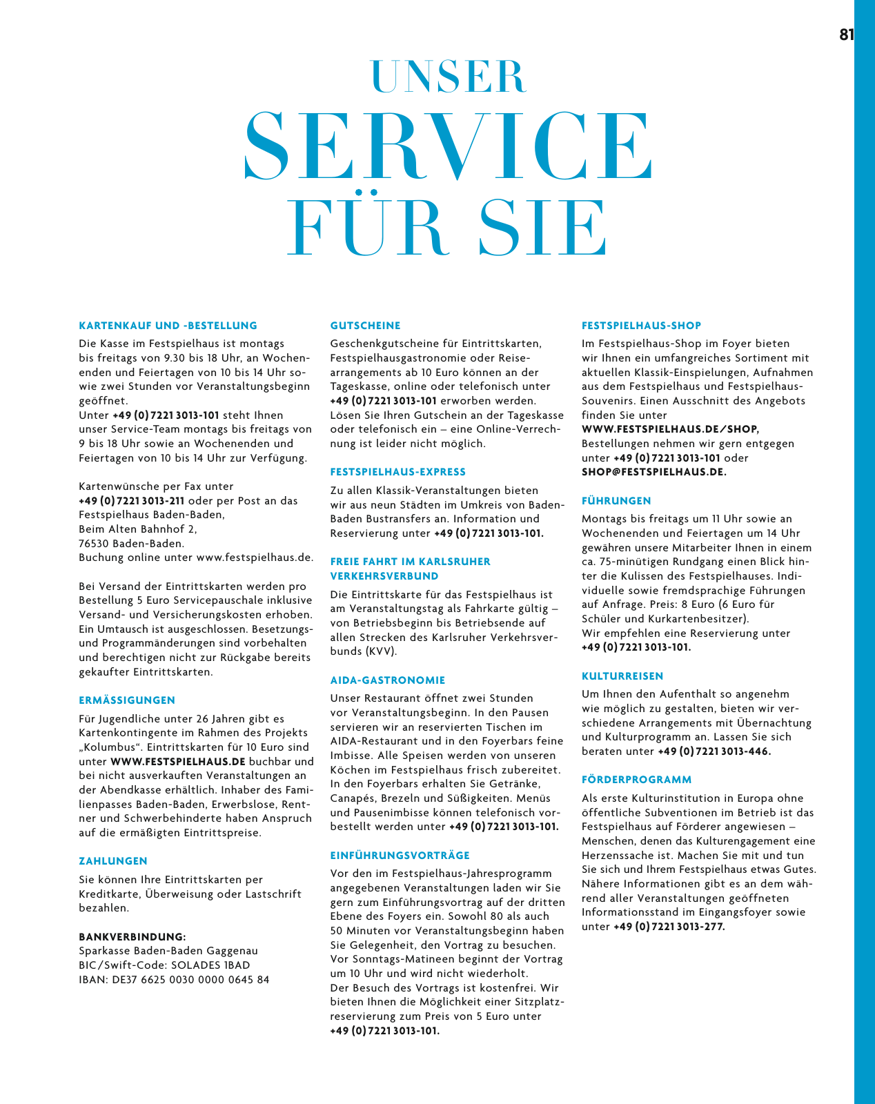 Vorschau Festspielhaus Magazin 2016 II Seite 81