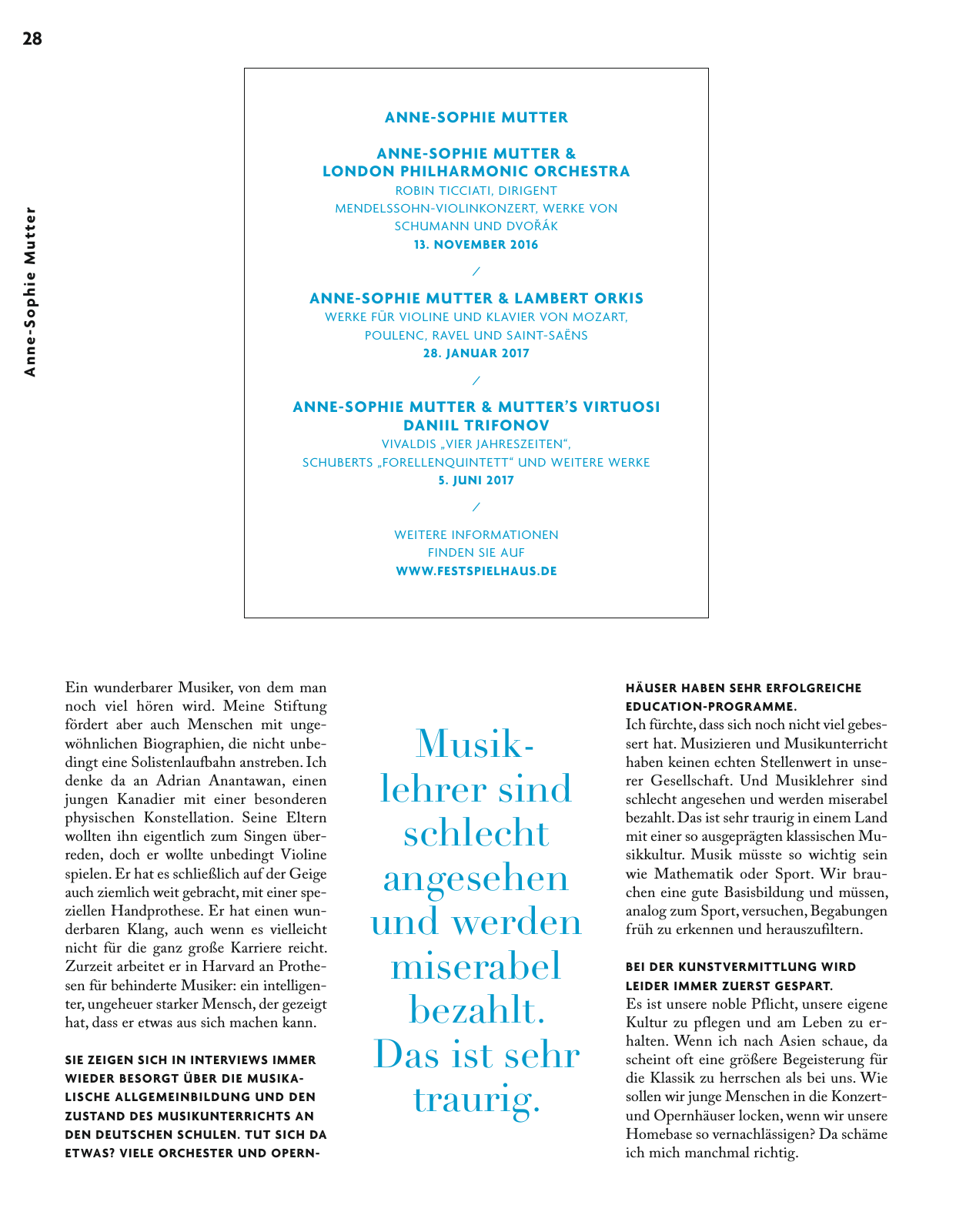 Vorschau Festspielhaus Magazin 2016 II Seite 28
