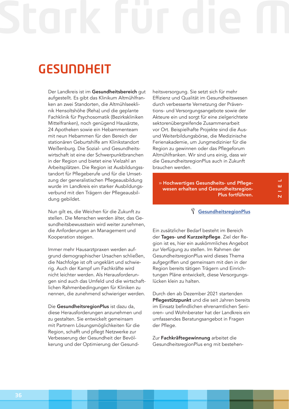 Vorschau Leitbild Altmühlfranken 2030 Seite 36
