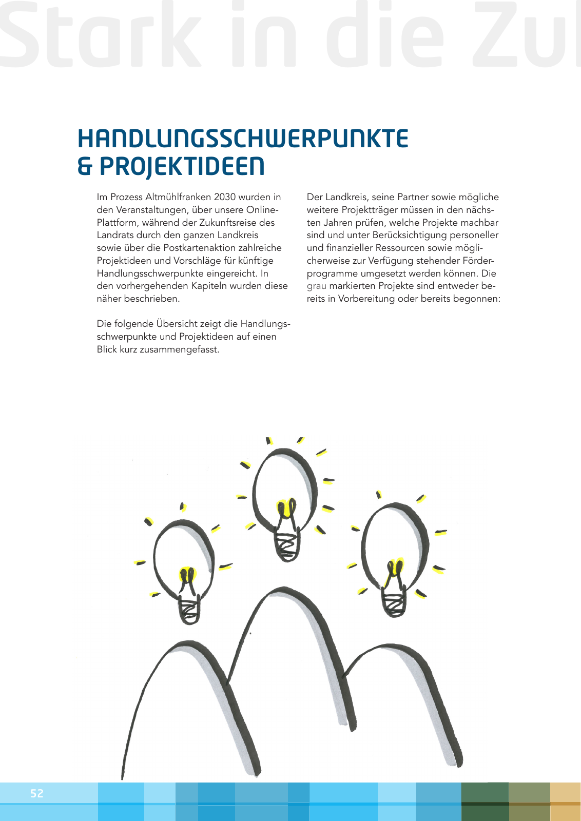 Vorschau Leitbild Altmühlfranken 2030 Seite 52
