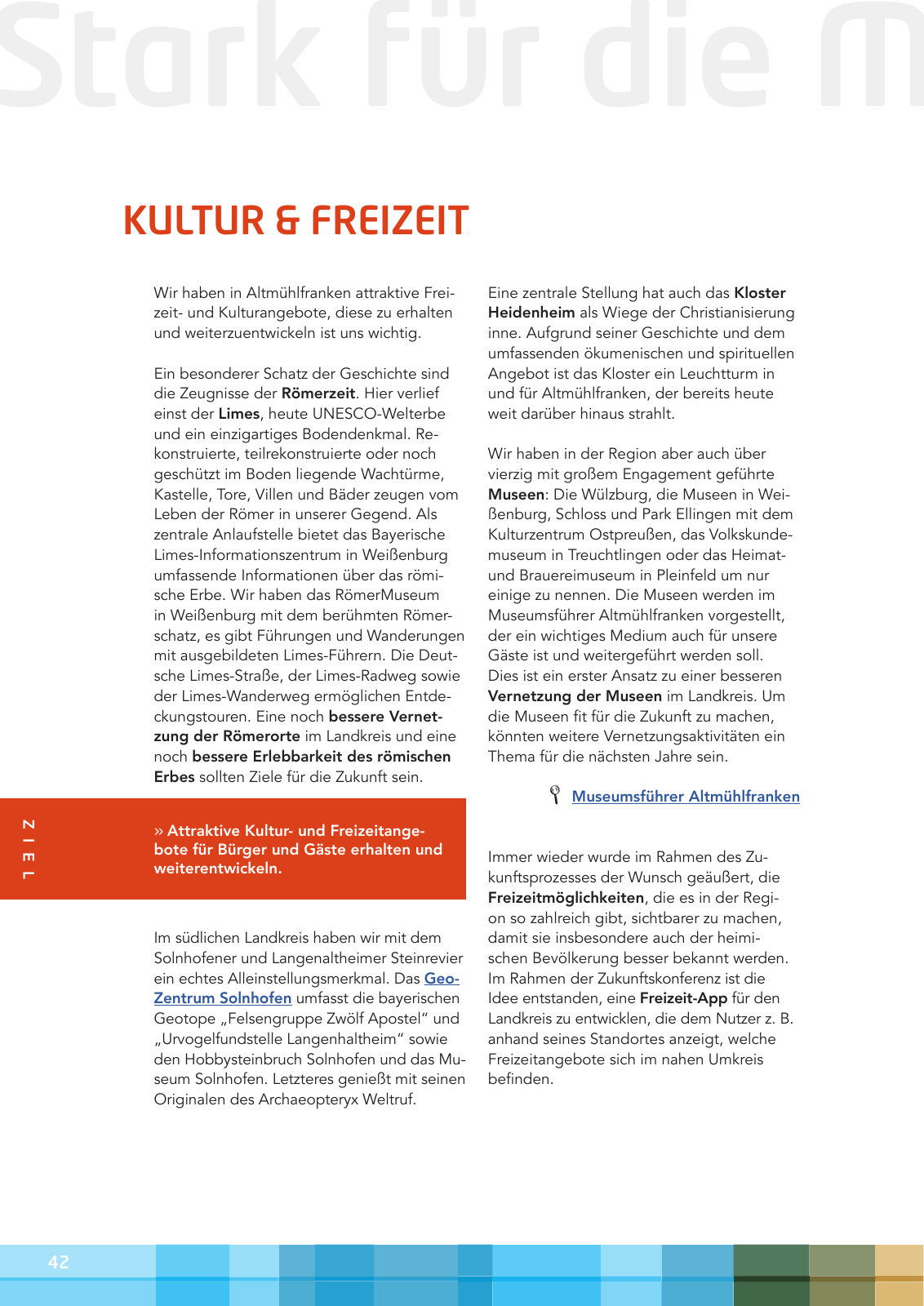 Vorschau Leitbild Altmühlfranken 2030 Seite 42