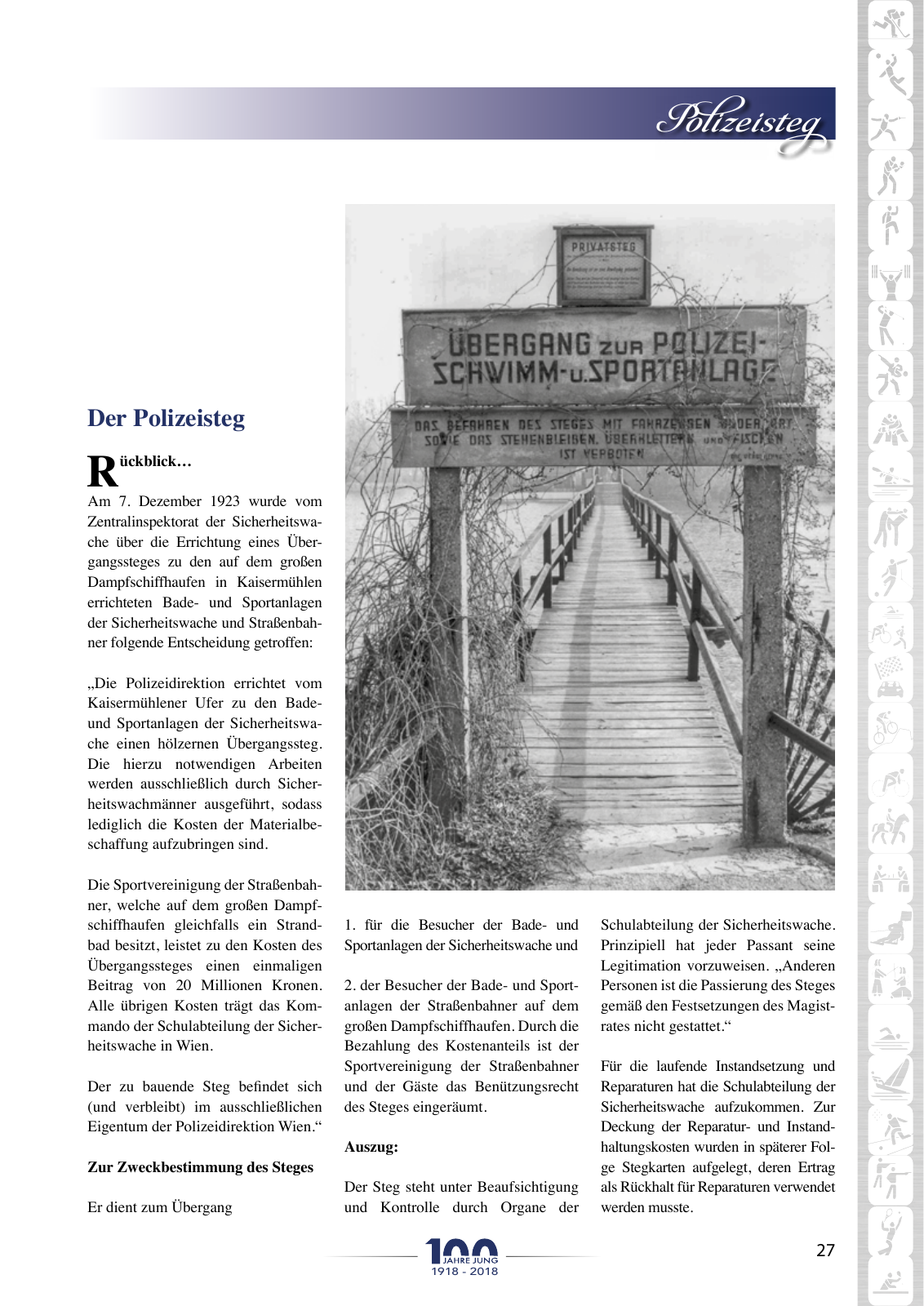 Vorschau Festschrift 100 Jahre PSV-Wien Seite 25