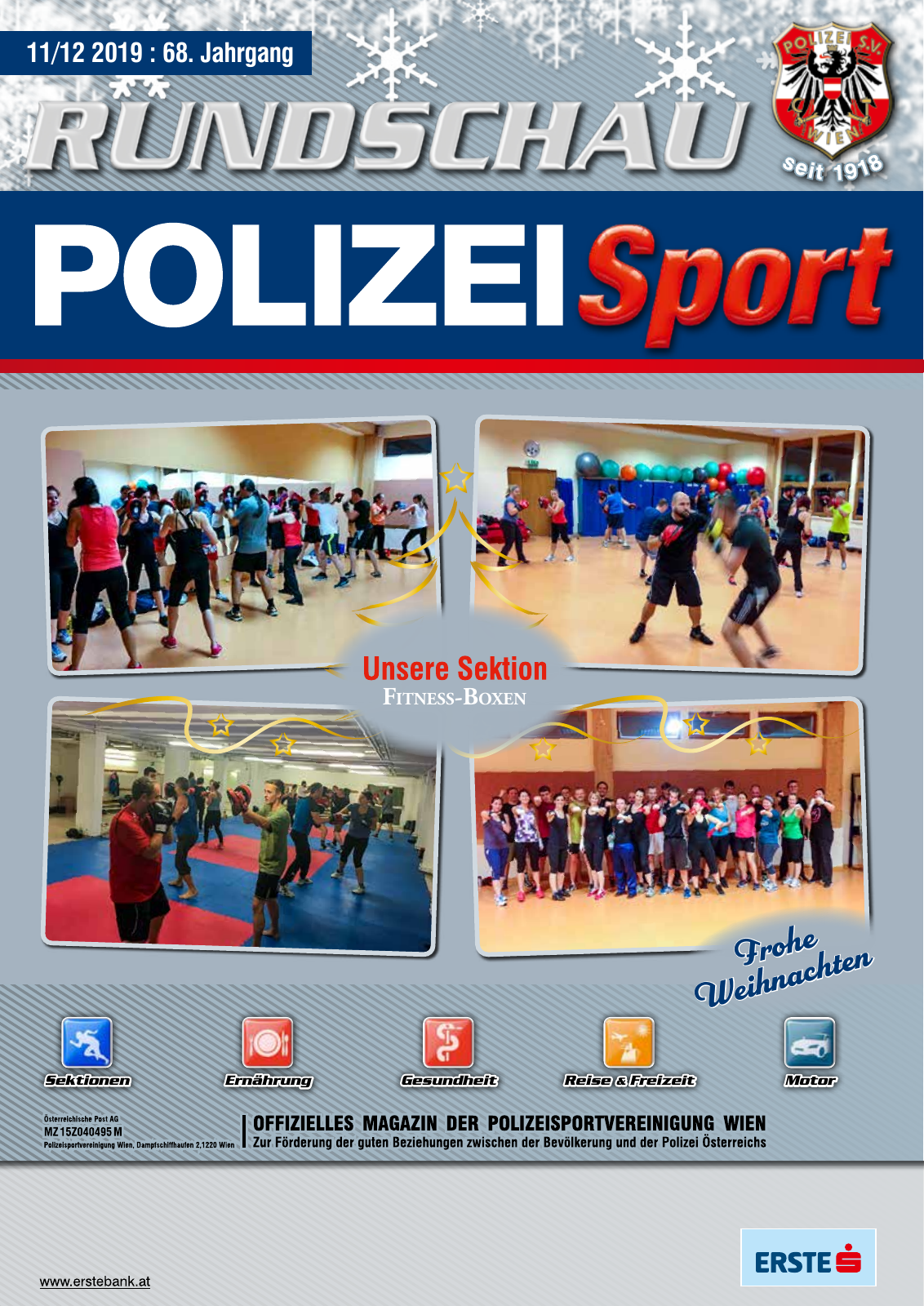 Vorschau Rundschau Polizei Sport 11-12/2019 Seite 1