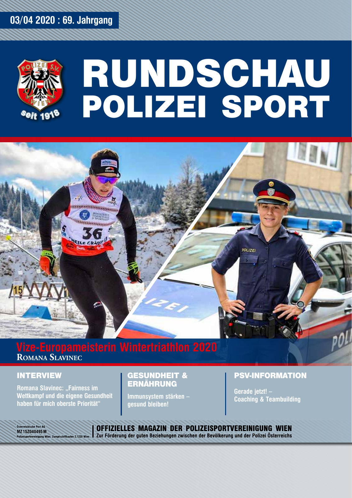Vorschau Rundschau Polizei Sport 03-04/2020 Seite 1