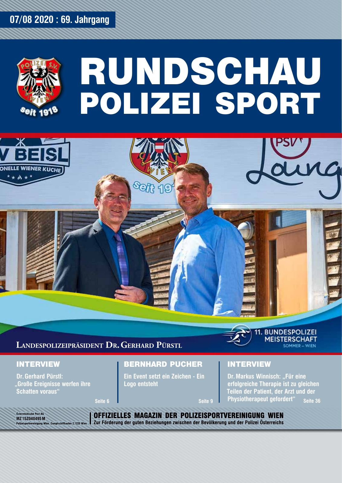 Vorschau Rundschau Polizei Sport 07-08/2020 Seite 1
