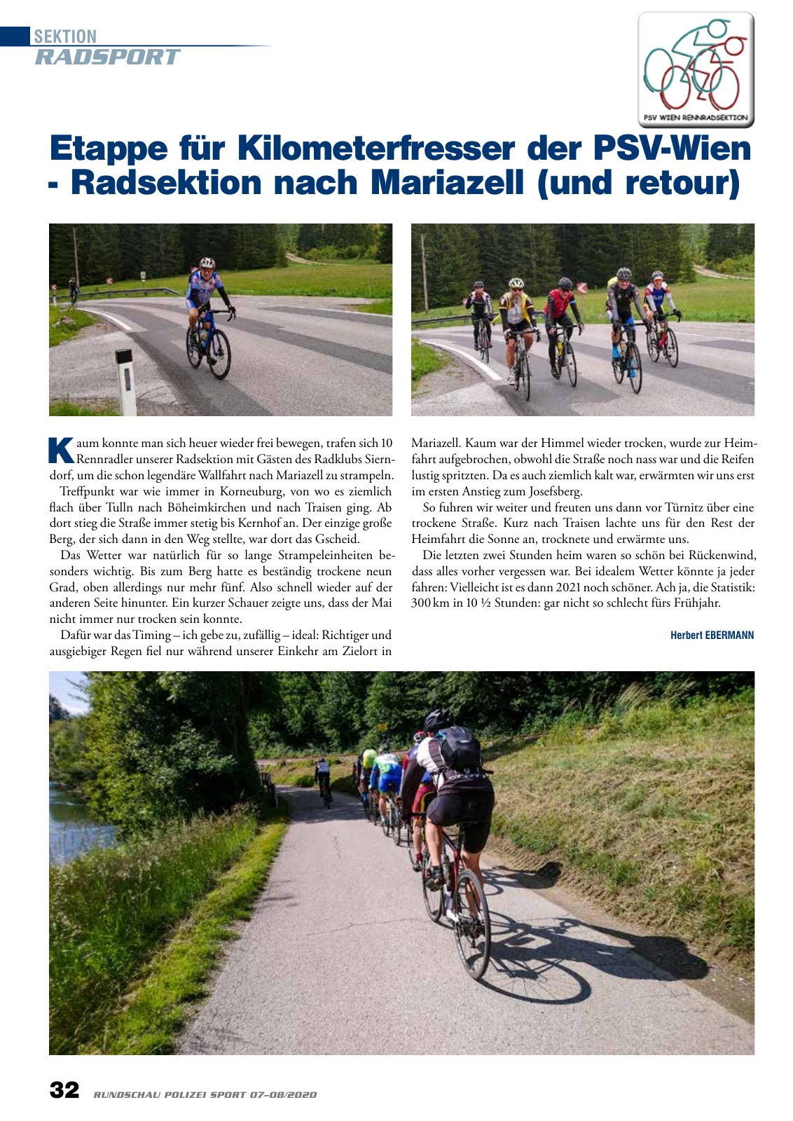 Vorschau Rundschau Polizei Sport 07-08/2020 Seite 32